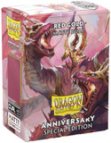 Pochettes doubles Dragon Shield Standard mates, grenade et or (100 pochettes) - Pokecard Store