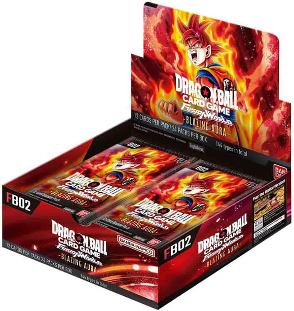 Dragon Ball Super Fusion World Blazing Aura Booster Box (EN) - Pokecard Store