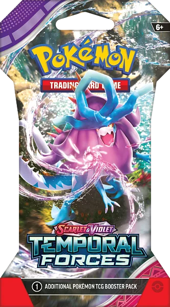 Pokemon Forces Temporelles Booster Pack manches (EN) - Pokecard Store