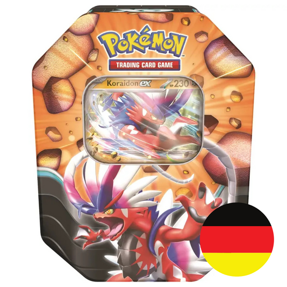 Pokémon Summer ex Tin Koraidon (DE) - Boutique Pokecard