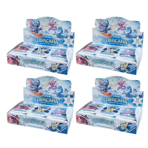 Précommande : Disney Lorcana TCG Winterzauber (Set 11) Booster Box Case (DE)  Pokecard Store