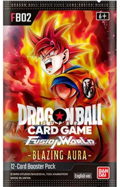 Dragon Ball Super Fusion World Blazing Aura Booster Pack (EN) - Boutique Pokecard