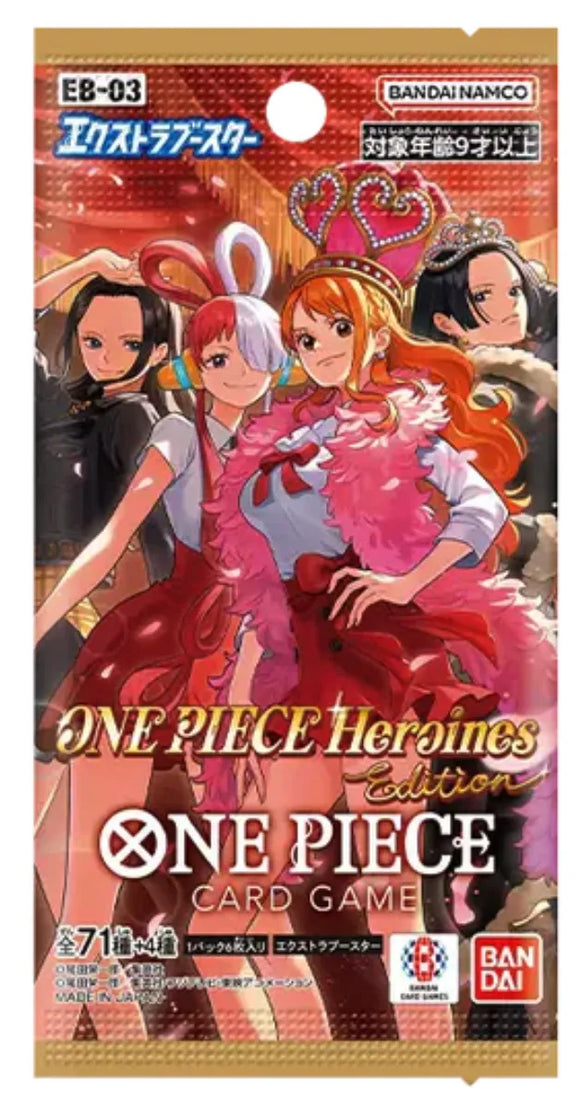 Booster Pack One Piece EB-03 Heroines Edition (JP) - Pokecard Store
