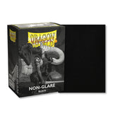 Dragon Shield Sleeves Matte NonGlare Standard size Black V2 - Pokecard Store