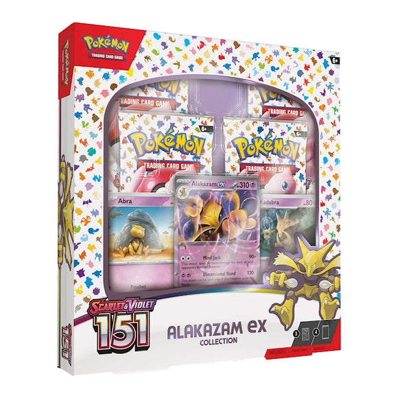 Pokemon 151 Alakazam ex Box (EN) - Pokecard Store