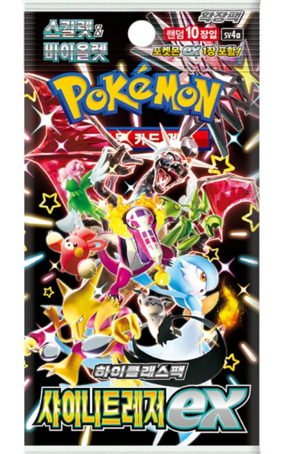 Pokémon Shiny Treasure ex (sv4a) Booster Pack (KO) - Pokecard Store