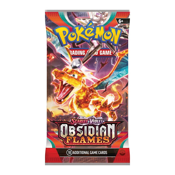Booster Pack Flammes d'obsidienne Pokemon (EN)