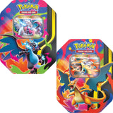 Précommandez Pokémon 2026 Spring ex Tin Mega Charizard XY ex Bundle (IT) - Pokecard Store
