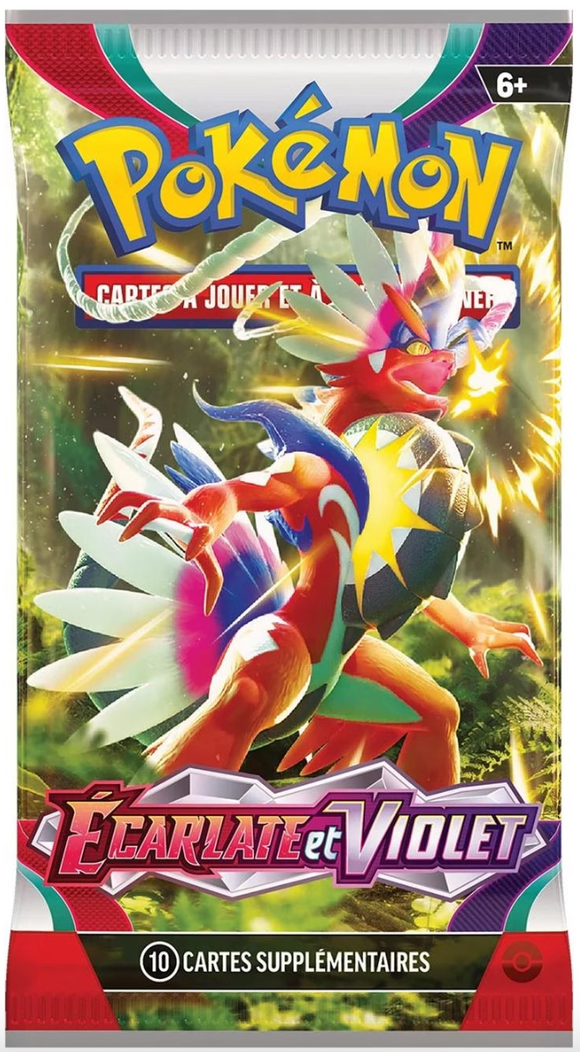 Booster Pack Pokemon Écarlate et Violet (FR) - Pokecard Store
