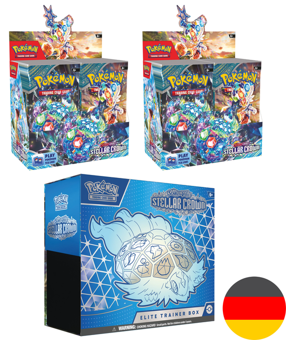 Kit de sortie Pokemon Couronne stellaire (DE) - Pokecard Store