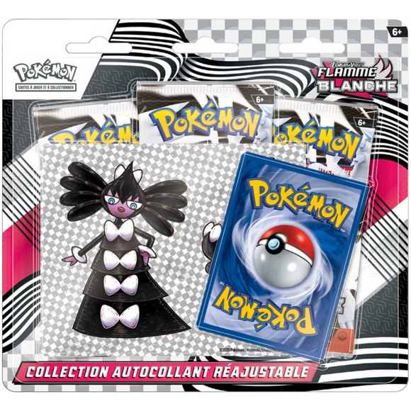 Collection d'autocollants Pokemon Flamme Blanche Tech (FR) - Pokecard Store