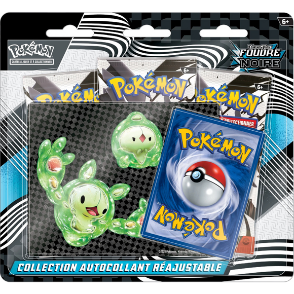 Collection d'autocollants Pokemon Foudre Noire Tech (FR) - Pokecard Store