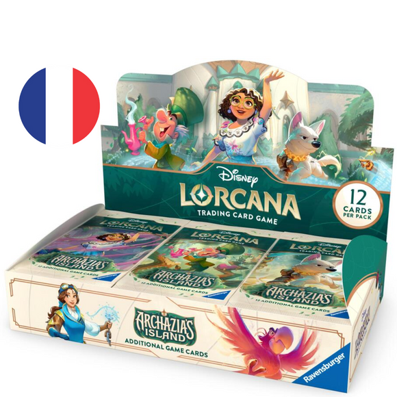 Disney Lorcana TCG L'île d'Archazia (Set 7) Booster Box (FR) - Pokecard Store