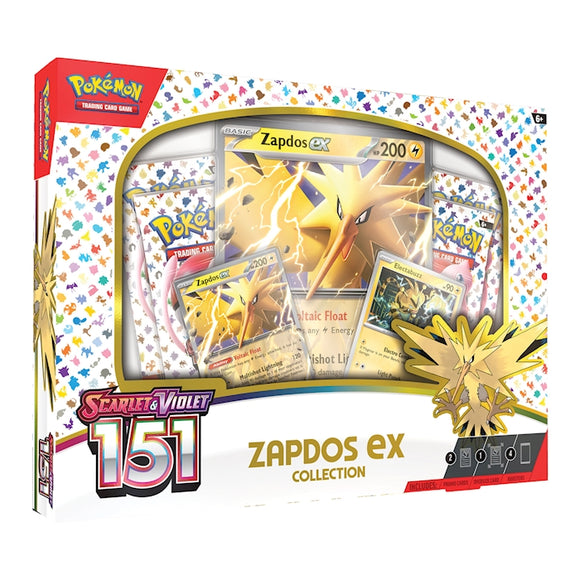 Pokemon 151 Zapdos ex Box (EN) - Pokecard Store