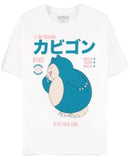 T-shirt Pokémon Relaxo taille L - Pokecard Store