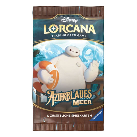 Disney Lorcana Mer d'azur Booster Pack (DE) - Pokecard Store