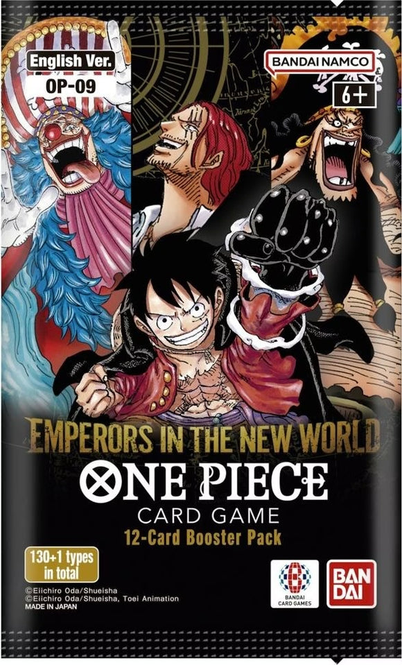 One Piece Emperors in the New World OP-09 Booster Pack (EN) - Pokecard Store