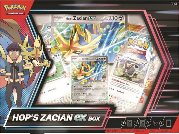 Précommande Pokemon Hop's Zacian ex Box (EN) - Pokecard Store