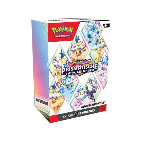 Booster Bundle Pokemon Évolutions Prismatiques (DE) - Pokecard Store