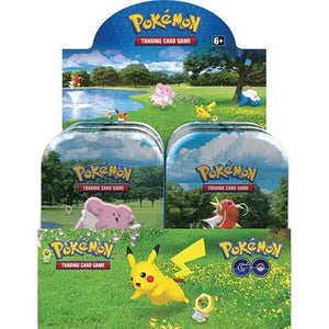 Présentoir Mini Tin Pokemon GO (EN) - Pokecard Store