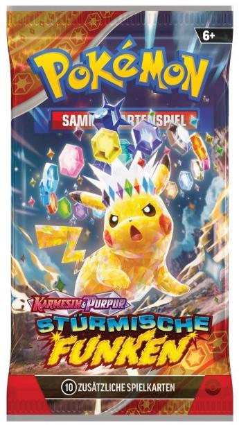 Pack de boosters Pokemon Étincelles tumultueuses (DE) - Pokecard Store