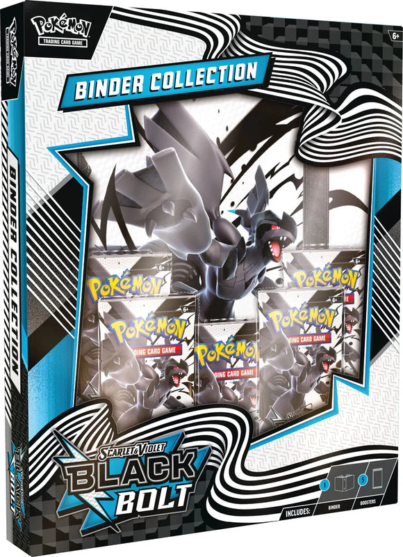 Collection de reliures Pokemon Black Bolt (EN) - Pokecard Store