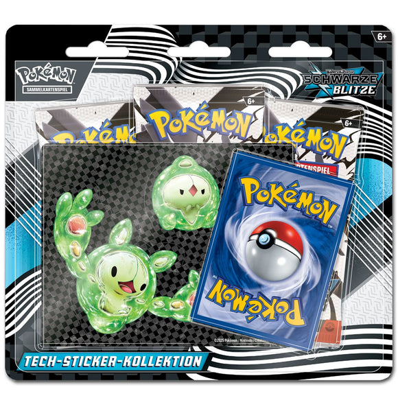 Collection d'autocollants Pokemon Eclairs noirs Tech (DE) - Pokecard Store