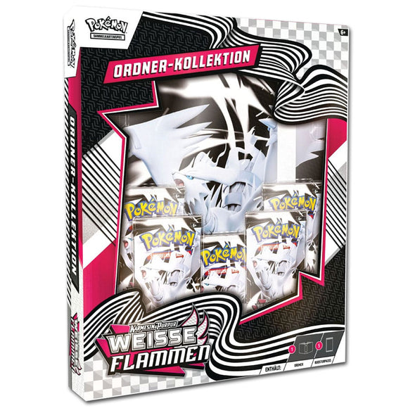 Collection Pokemon Flammes blanches Binder (DE) - Pokecard Store