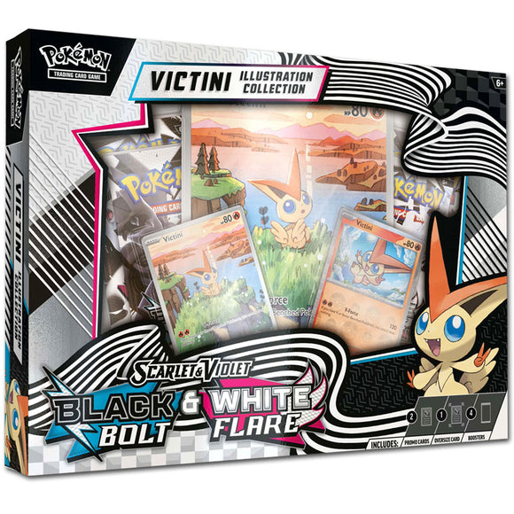 Collection d'illustrations Pokemon Black Bolt & White Flare Unova Victini (EN) - Pokecard Store