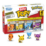 Bitty POP ! figurines en vinyle Pokémon 4-Pack série 2 - Pokecard Store