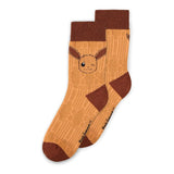 Lot de 3 paires de chaussettes Pokémon Évoli Évolution 2.0 (unisexe) 43-46 - Pokecard Store