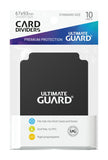 Ultimate Guard Diviseurs de cartes taille standard (10) Noir - Pokecard Store