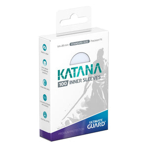 Ultimate Guard Katana Inner Sleeves Taille standard Transparent (100) - Pokecard Store