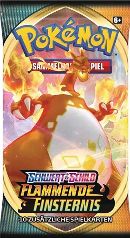 Booster Pack Pokemon SWSH Ténèbres enflammées (DE) - Pokecard Store