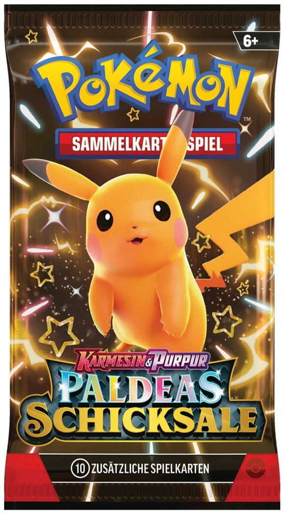 Pokemon Paldeas Schicksale Booster Pack (DE)