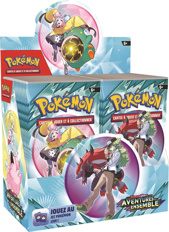 Preorder Pokemon Aventures Ensemble Booster Box (FR) - Pokecard Store