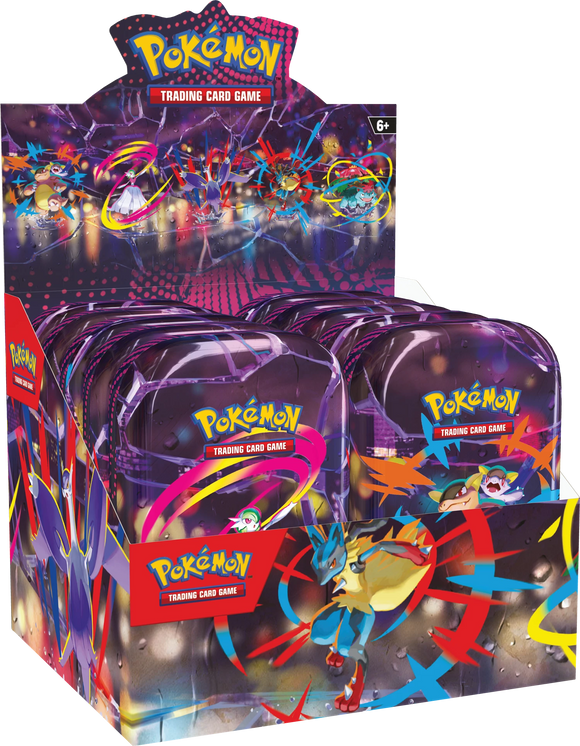 Pokemon Mega Evolution Mini Tin Display (EN) - Pokecard Store