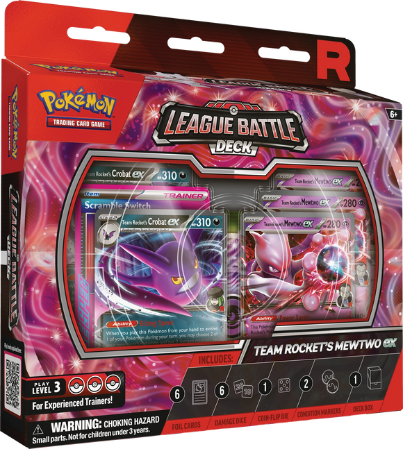 Pokemon Team Rocket's Mewtwo ex League Battle Deck (EN) - Pokecard Store