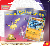 Preorder 30th Anniversary Tech Sticker Collection Bundle (DE) - Pokecard Store