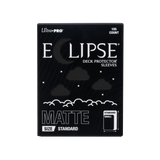 ECLIPSE Deck Protector Sleeves Standard Matte Black - Pokecard Store