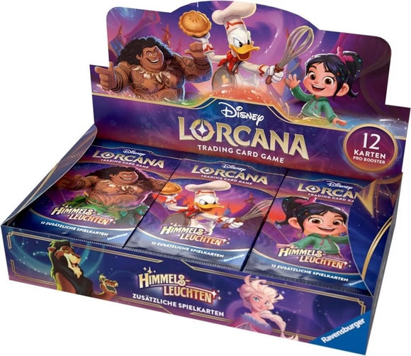 Disney Lorcana TCG Himmelsleuchten (Set 5) Booster Display (DE) - Pokecard Store