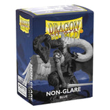 Dragon Shield Matte Non Glare Sleeves Blue (100 Sleeves) - Pokecard Store