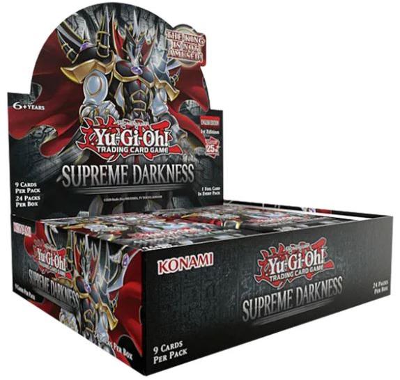 Preorder Yu-Gi-Oh! Supreme Darkness Booster Display (EN) - Pokecard Store