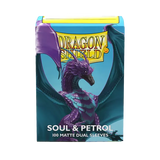 Dragon Shield Dual Matte Sleeves Soul & Petrol (100 Sleeves) - Pokecard Store