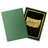 Dragon Shield Matte Non Glare Sleeves Forest Green (100 Sleeves) - Pokecard Store