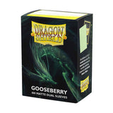 Dragon Shield Sleeves Standard size Matte Dual Gooseberry (100 Sleeves) - Pokecard Store