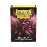 Dragon Shield Standard size Matte Dual Blossom (100 Sleeves) - Pokecard Store