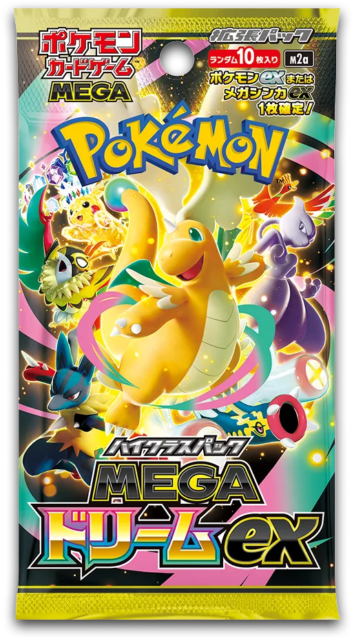 Pokémon Mega Dream ex (M2a) Booster Pack (JP) - Pokecard Store