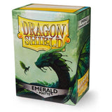 Dragon Shield Matte Sleeves Emerald (100 Sleeves) - Pokecard Store