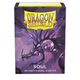 Dragon Shield Dual Matte Sleeves Soul (100 Sleeves) - Pokecard Store
